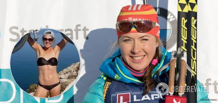 Юлия Джима в купальнике