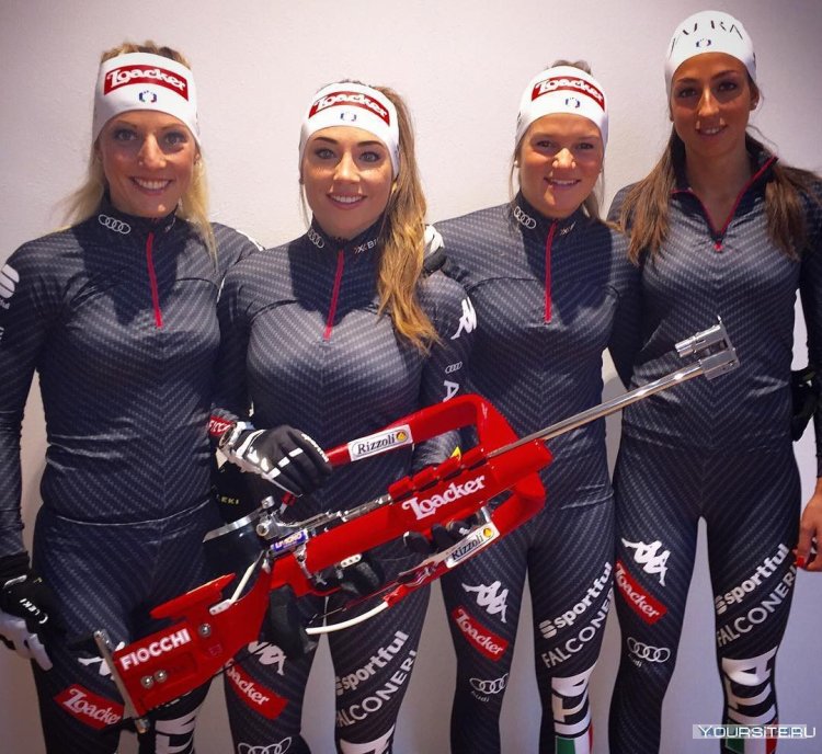 Биатлонистка Италии Вирер