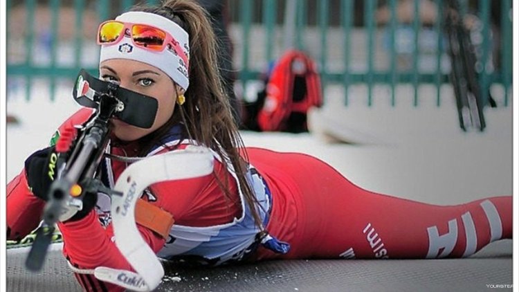 Доротея Вирер в лосинах