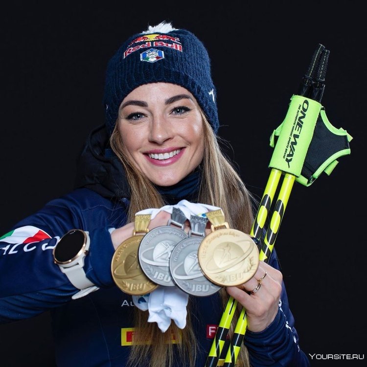 Итальянка биатлон Вирер