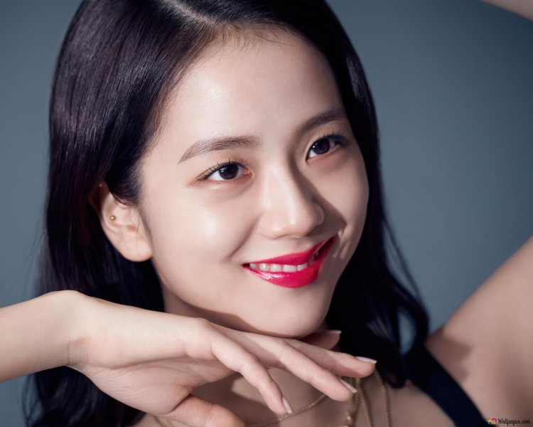 Джису блэкпинк губы