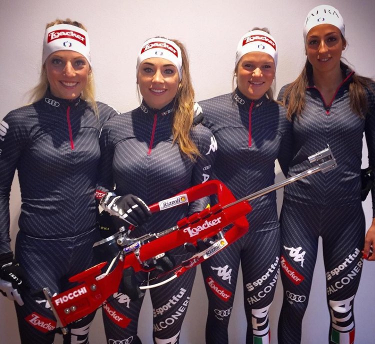 Биатлонистка Италии Вирер