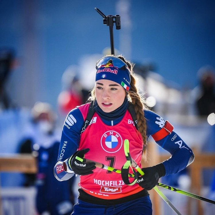 Итальянская биатлонистка Доротея Вирер