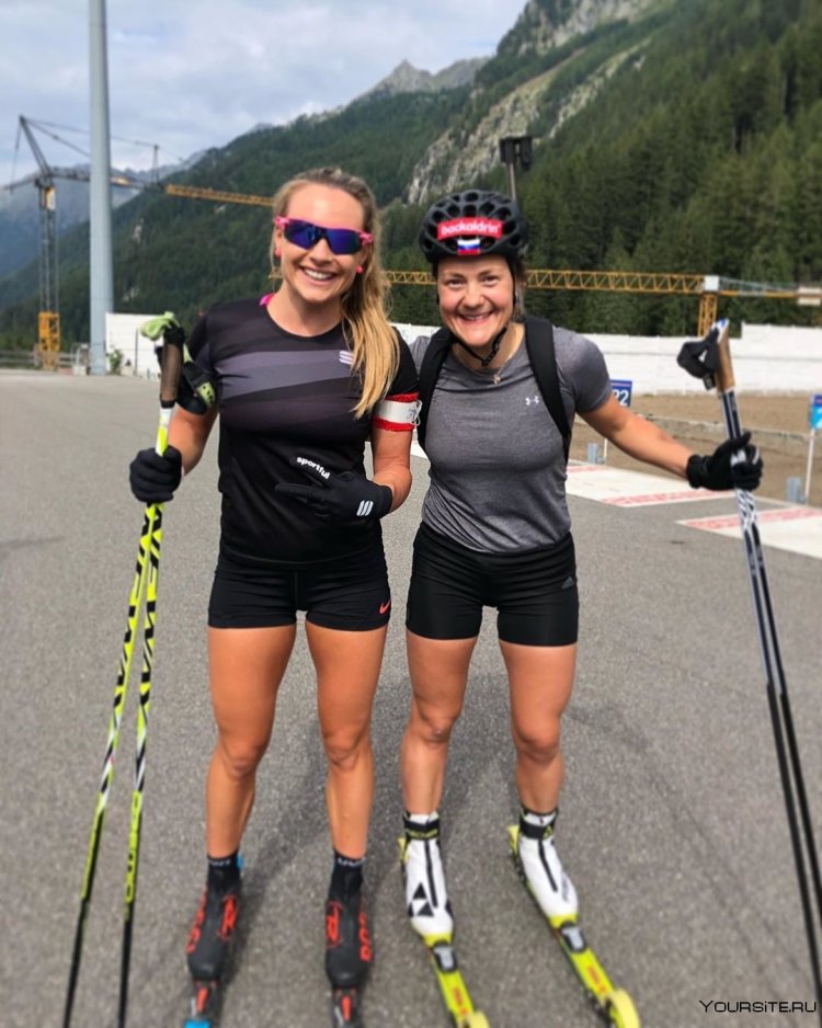 Биатлонистка Юрова-Перхт