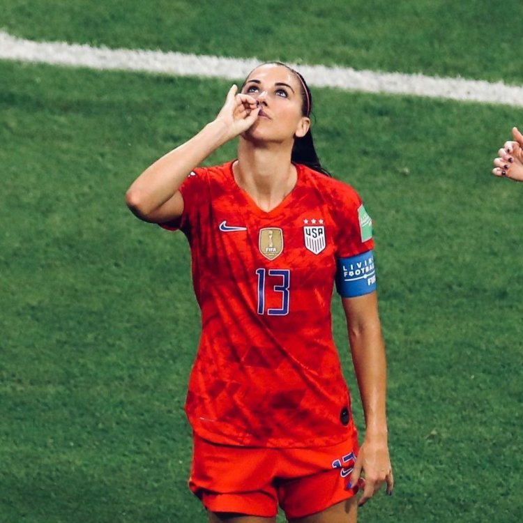 Американская футболистка Алекс Морган