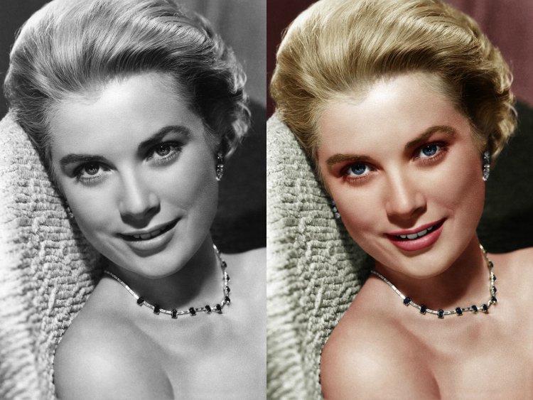 Грейс Келли и Мэрилин Монро