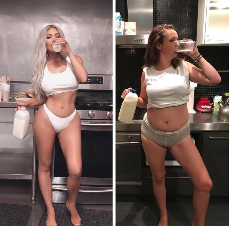 Селеста пародирует звезд инстаграмма