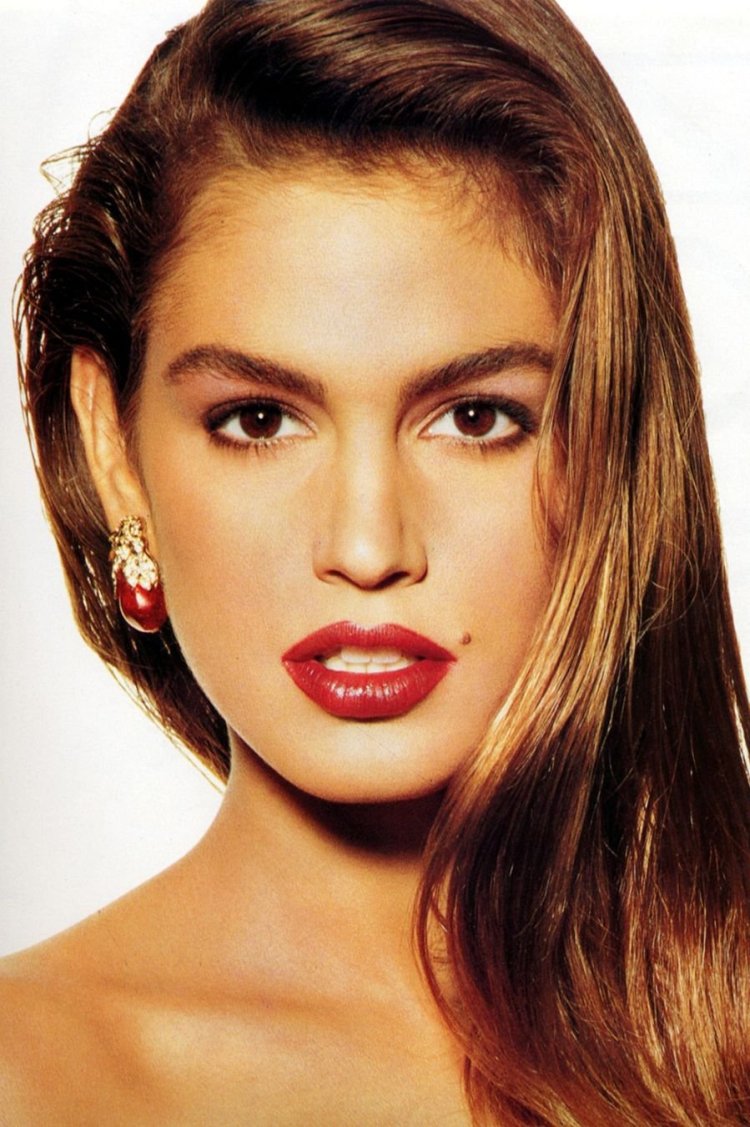 Синди Кроуфорд в молодости 80s