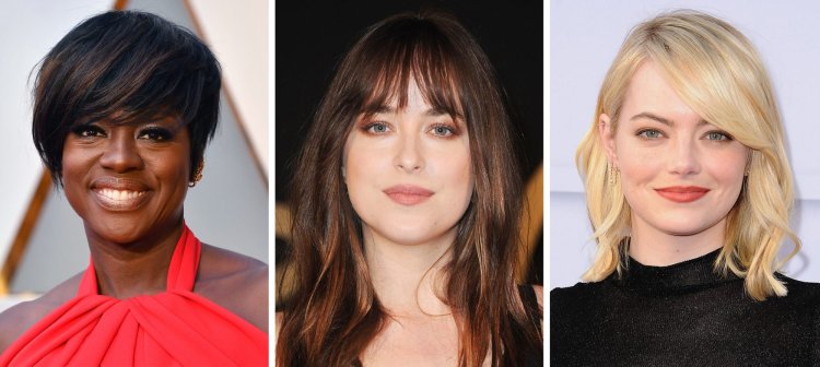 Стрижка для лица с широкой челюстью