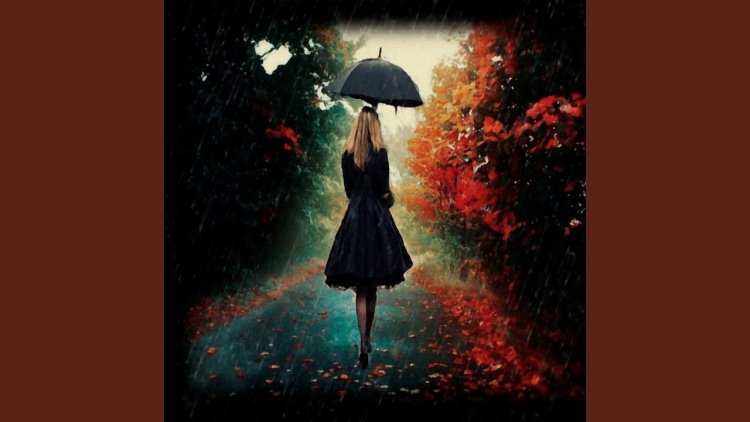 Девушка с зонтом