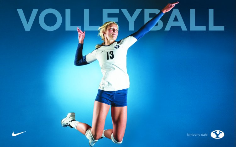 Волейболистка с задним фоном рисунок