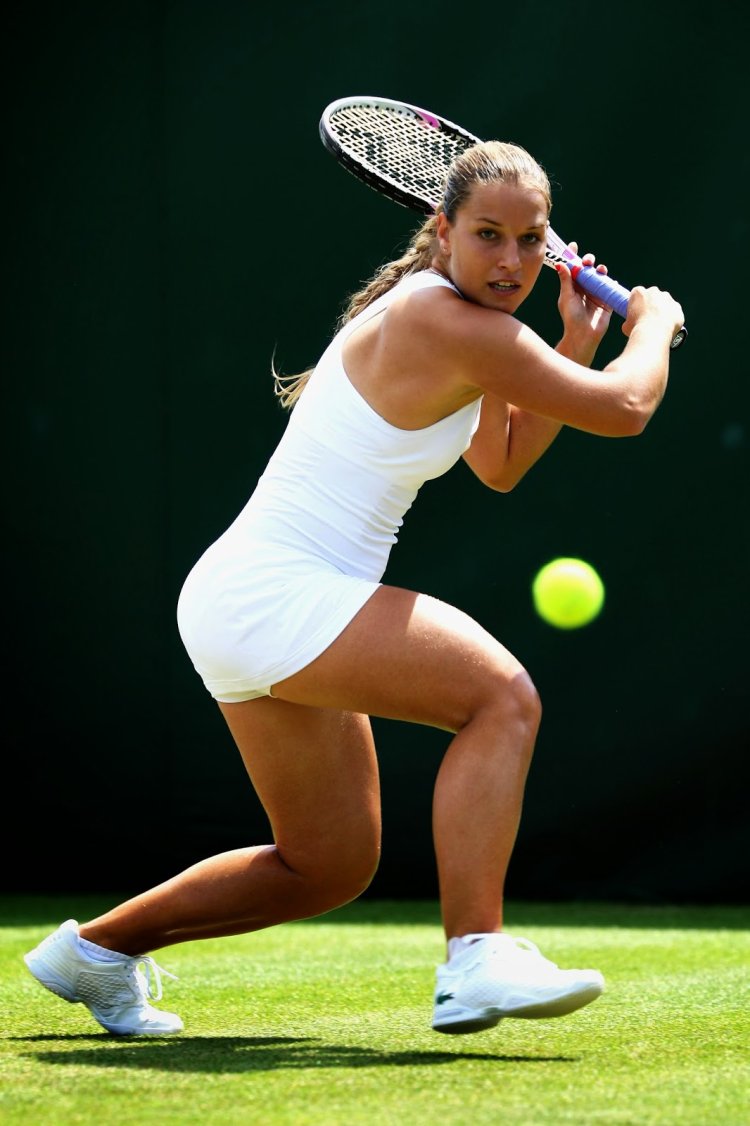 Теннисистки Доминика Цибулкова