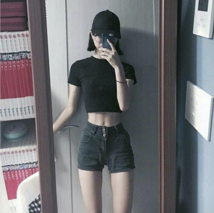 Тело девушки кореянки