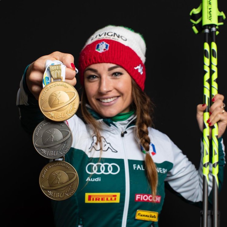 Биатлонистка из Италии Доротея Вирер