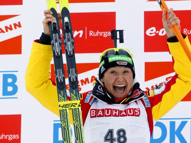 Мартина Бек биатлонистка