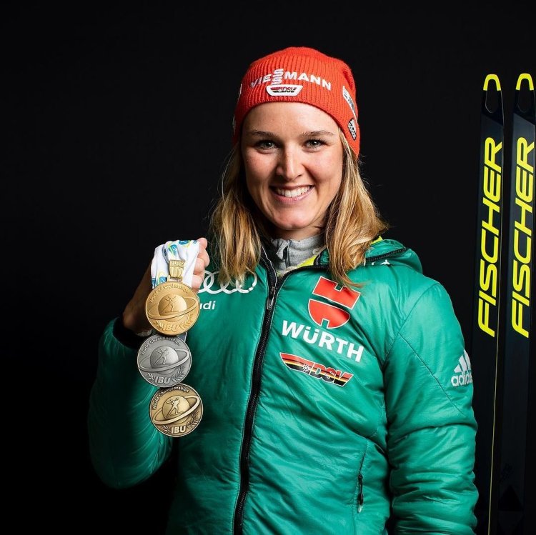 Херман биатлонистка