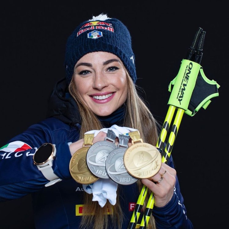 Итальянка биатлон Вирер