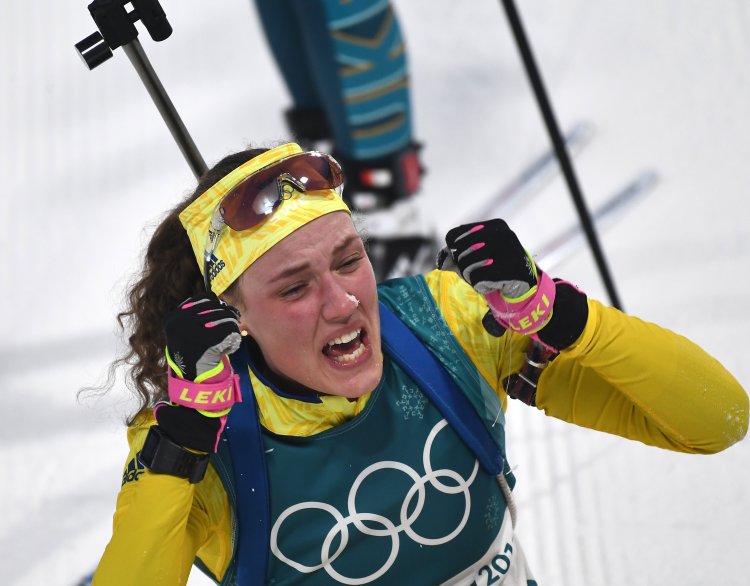 Оеберг биатлонистка