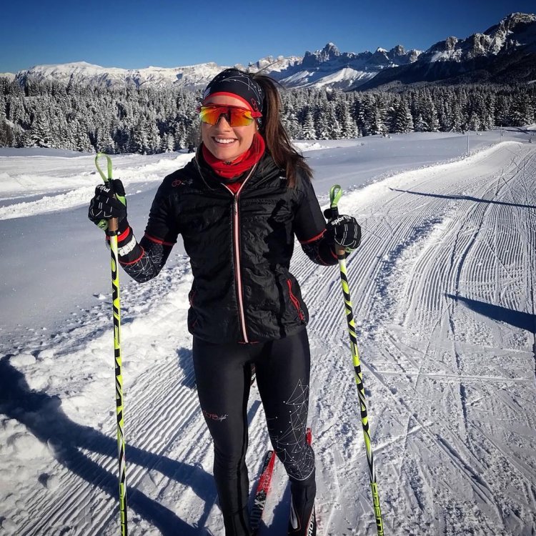 Итальянская лыжница Вирер