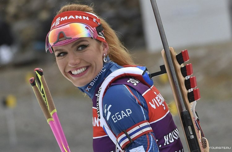 Чешская биатлонистка Габриэла