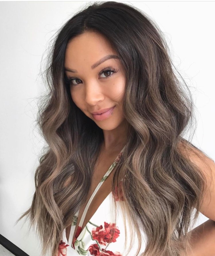 Пепельный цвет волос у кореянок