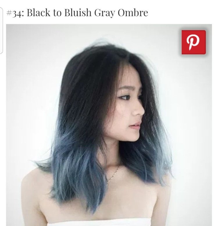 Дарк грей цвет волос