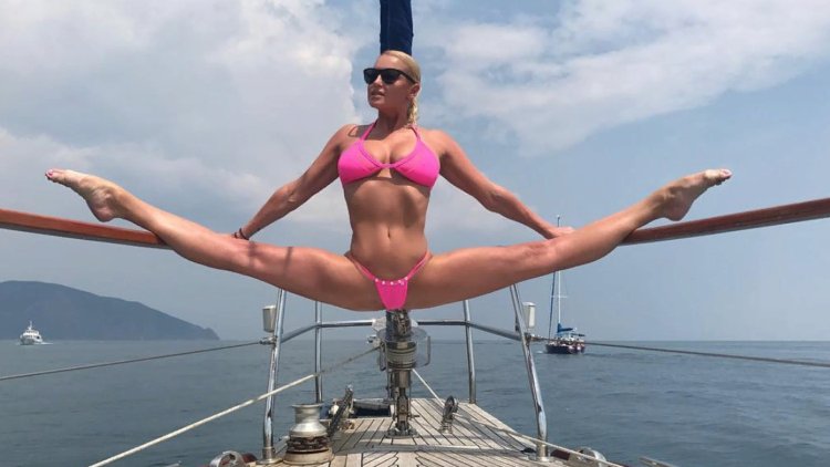 Анастасия Волочкова шпагаты фото