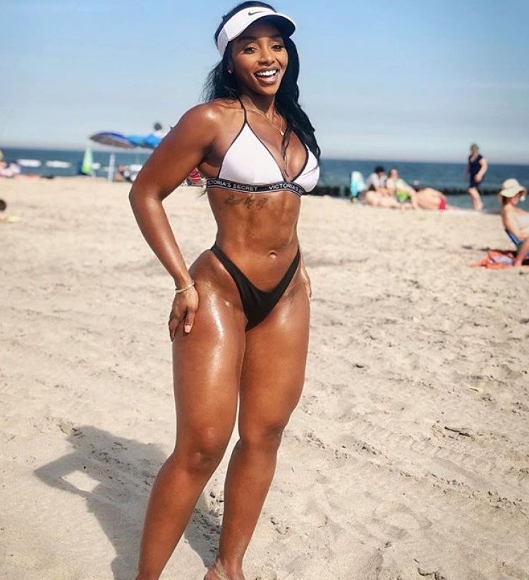 Black women фитнес бикини