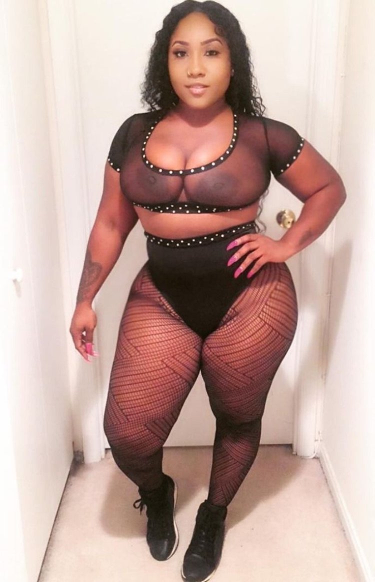 Толстые негритянки в колготках