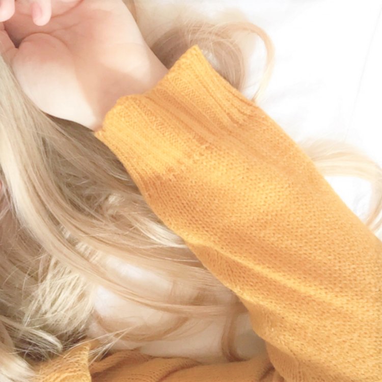 Светлые волосы Эстетика