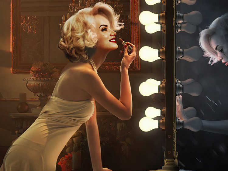 Блондинка ана де Армас Эдриан Броуди