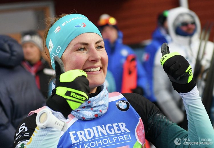 Биатлонистка Жюстин Бреза личная жизнь французская