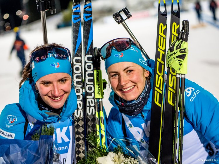 Жюстин Бреза биатлонистка