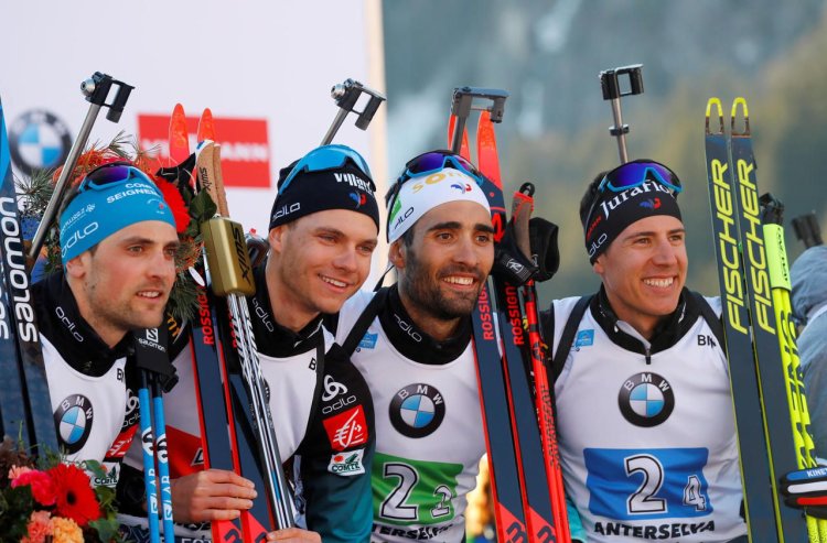 Биатлон сборная Франции мужчины