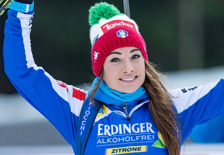 Итальянская биатлонистка Доротея Вирер