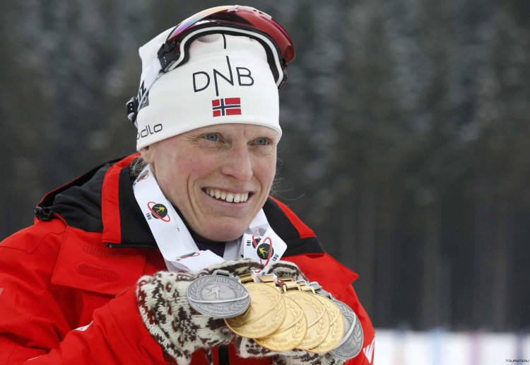 Бергер биатлонистка