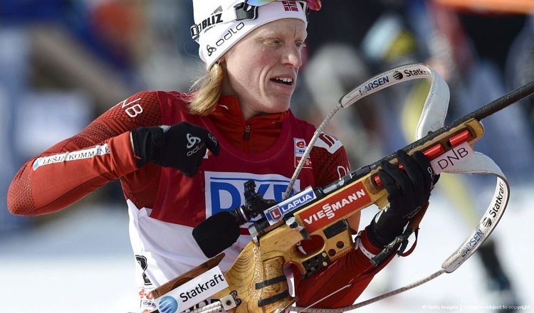 Бергер лыжница Норвегия