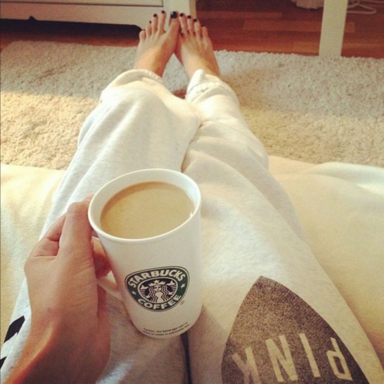 Кружка кофе селфи