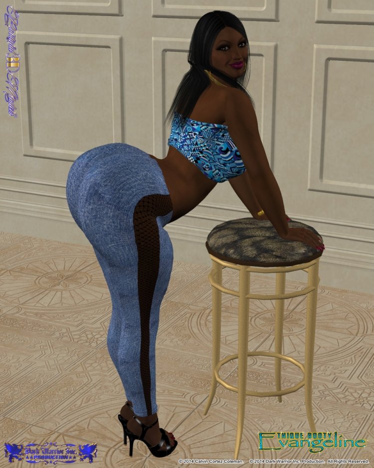 Блэк эбони booty