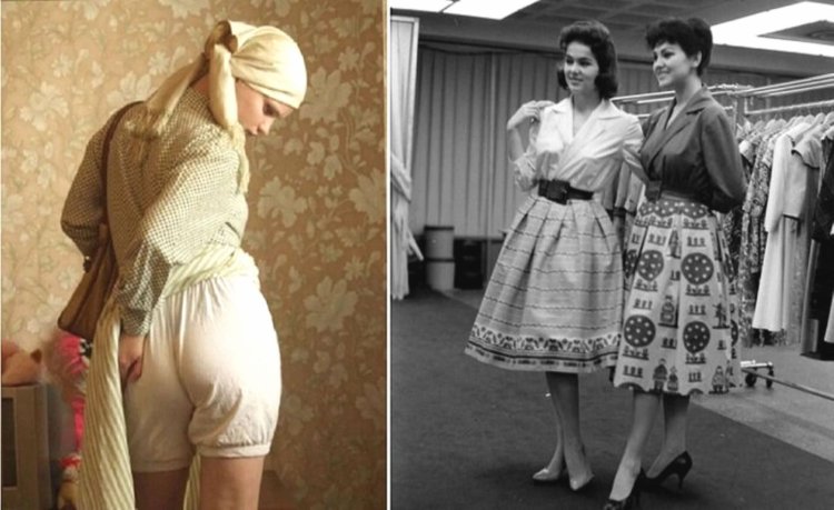 Девушки в рейтузах