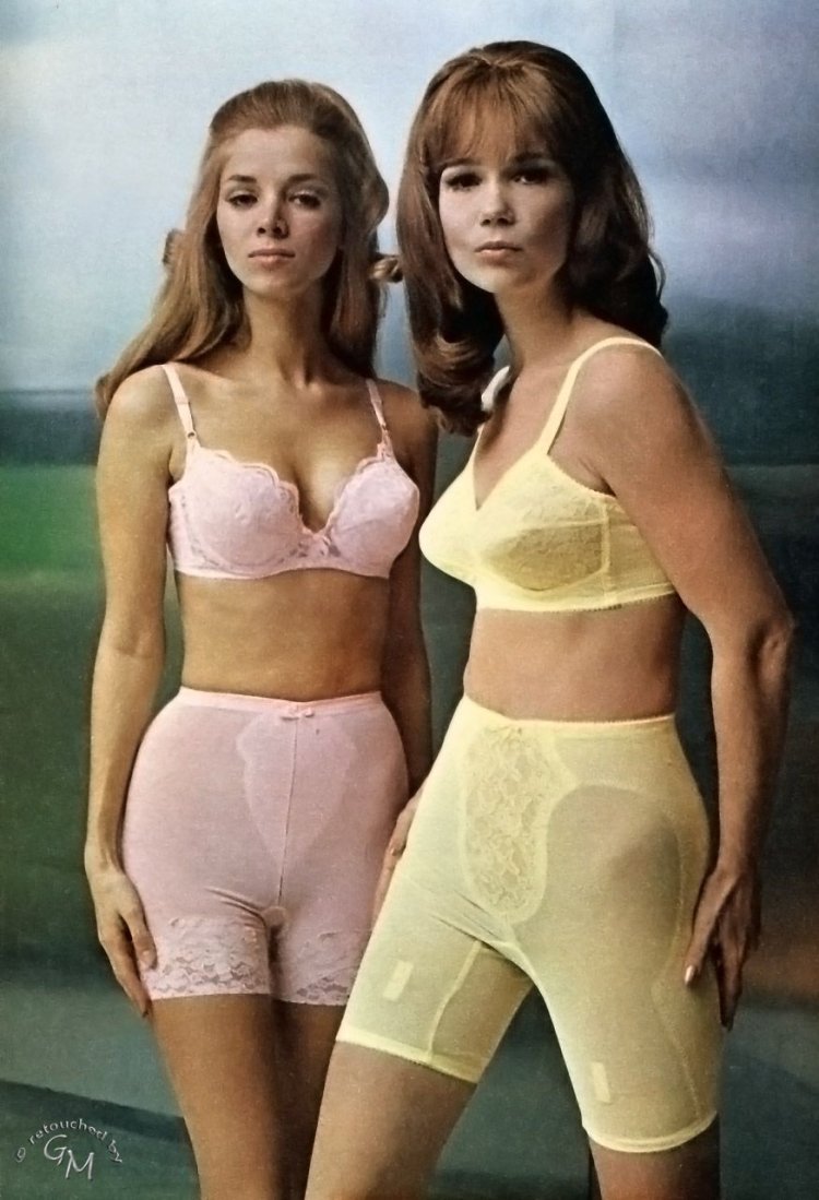 Женское белье боди в ретро стиле