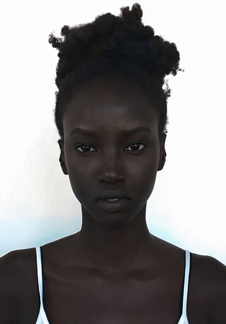 Афроамериканка портрет