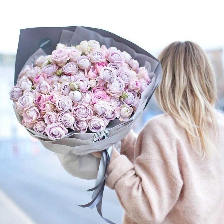 Роза кустовая Сильвер Баблс