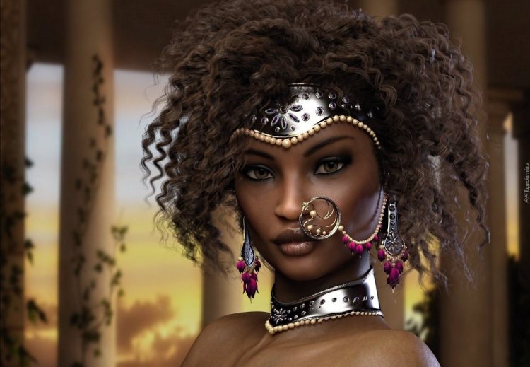 Африканки в украшениях