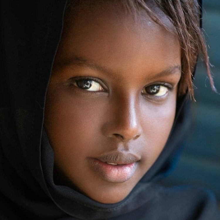 Очень красивая африканка