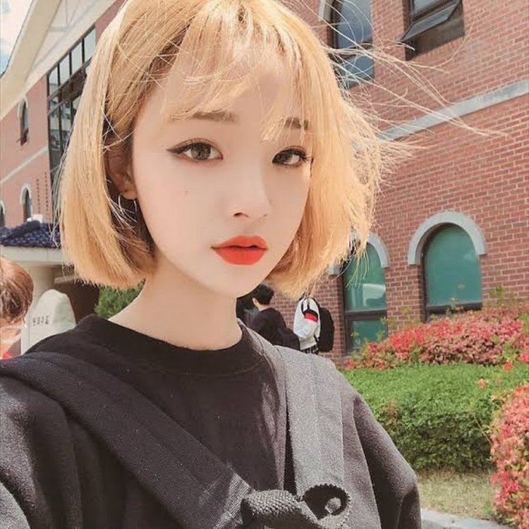 Кореянки ulzzang с каре