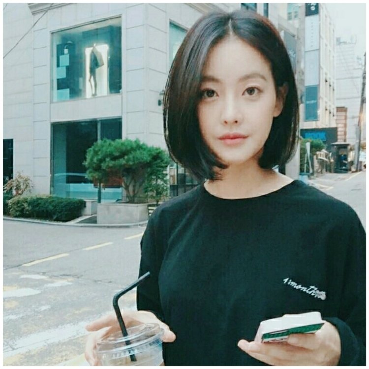 Корейская короткая стрижка