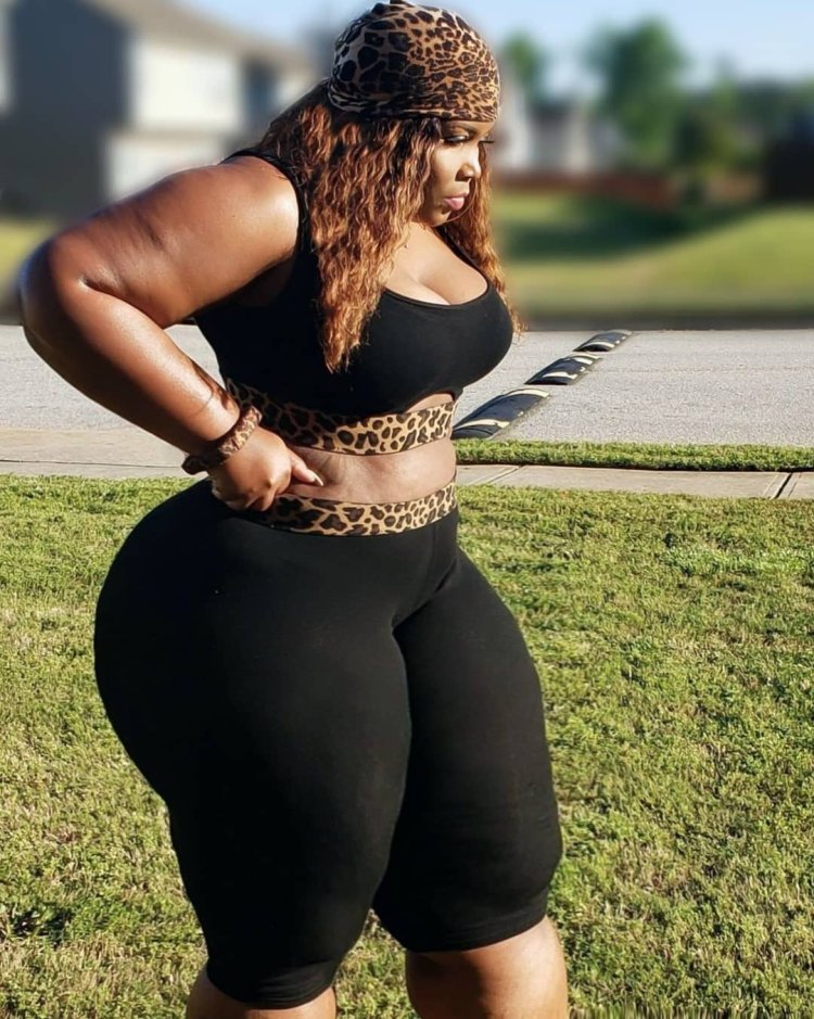 Толстые африканки с большими ягодицами