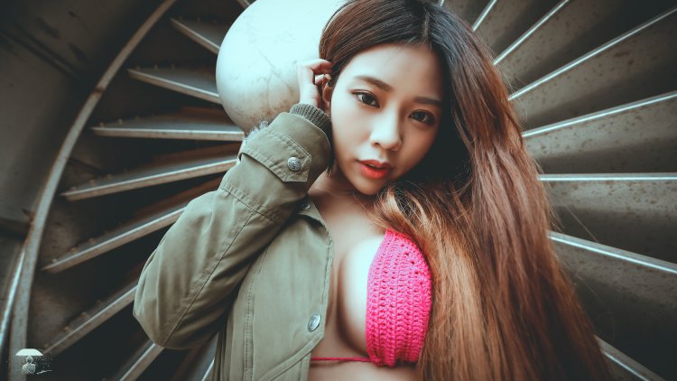 Кореянка Ким Лина модель