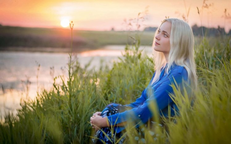 Девушка на природе